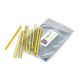 Straight goldpin 2x40 connector with 2.54mm pitch - yellow - 10 pcs - justPi