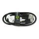 Goobay USB A 2.0 - USB C cable black - 0.5m