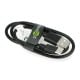 Goobay USB A 2.0 - USB C cable black - 0.5m