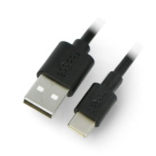 Laidas Goobay USB A 2.0 - USB C - 3m juodas