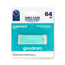 GoodRam atmintinė - USB 3.0 laikiklis - antibakterinė UME3 Care - 64GB