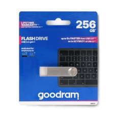 GoodRam Flash Drive – USB 3.2 gen 1 atminties laikiklis – UNO3 sidabrinis – 256GB