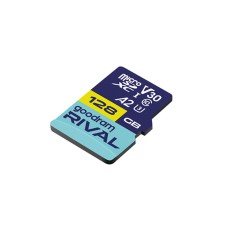 Goodram RIVAL M2AA microSD atminties kortelė 128 GB 120 MB/s A2 klasė V30 su adapteriu