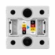 Grandininė Mono - 8x8 LED matrica su baltais diodais - UART - M5Stack U217 Grandininė Mono - 8x8 LED matrica su baltais diodais - UART - M5Stack U217