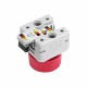 Grandininis kodavimo įrenginys – UART rotacinis kodavimo modulis su RGB LED ir mygtuku – M5Stack U207 Grandininis kodavimo įrenginys – UART rotacinis kodavimo modulis su RGB LED ir mygtuku – M5Stack U207