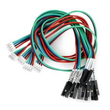 Gravity - I2C/UART connection cable set - PH2.0-female - 30cm - 5 pcs - DFRobot FIT0916-F