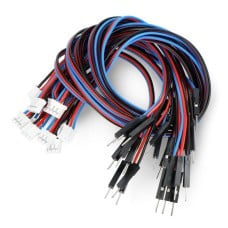 Gravity - connection cable set - male plug PH2.0 - 30cm - 10 pcs - DFRobot FIT0897