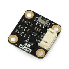 Gravity, LIS2DW12, 3-axis accelerometer ±2g/±4g/±8g/±16g, I2C, DFRobot SEN0409