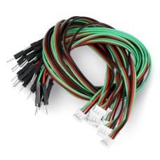 Gravity - set of digital connection wires - male plug PH2.0 - 30cm - 10 pcs - DFRobot FIT0896