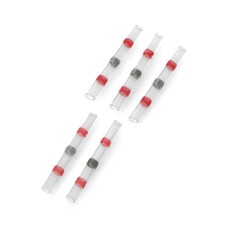 Greitojo sujungimo jungtis su lydmetaliu + termiškai susitraukianti folija 22-18AWG 0.5-0.1mm2 - 5 vnt