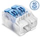 Quick connector with lever SCL2 - 2 tracks 4mm 32A/450V - Perfect Quick connector - 40 pcs.