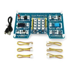Grove Beginner Kit with 10 Sensors and Seeeduino Lotus, Seeedstudio 110061162