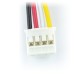 Grove, a set of 5 female-female 4-pin, 2mm / 20cm cables without latch