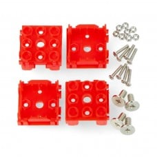 Grove, Red Wrapper 1x1, 4pcs