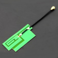 Plona lipduko tipo GSM/korinė keturių juostų antena - 3dBi uFL