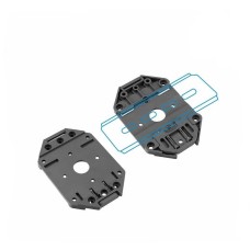 Bėgių kreiptuvas - skirtas M5Stack Core kūrimo moduliams