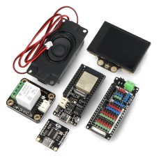 Hackster & DFRobot AI Starter EEDU Kit – dirbtinio intelekto jutiklių rinkinys – ESP32 – DFRobot TEM2022A-EN-1