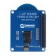 HAT su jutikliniu LCD ekranu 1.28 colio 240 x 240 piks, Raspberry Pi - SB komponentai 25664