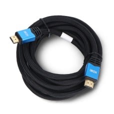 HDMI 2.0 kabelis – juodas pintas – 3 m – Lanberg CA-HDMI-20CU-0030-BL
