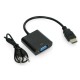 HDMI to VGA + audio converter HD31A with cable