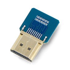 DIY HDMI adapteris - tiesus - Waveshare 14474
