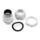 Sealed cable gland - M25 - white