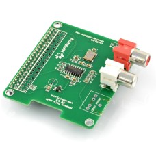 HiFiBerry DAC+ RCA light, garso plokštė skirta Raspberry Pi 4B/3B+/3/2/B+/A+/Zero