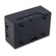 HighPi Pro 5S Case for Raspberry Pi 5 - ABS - Black - PiHut 106008