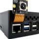 HighPi Pro 5S Case for Raspberry Pi 5 - ABS - Black - PiHut 106008