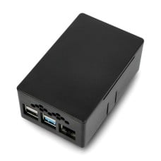 Case HighPi Pro for Raspberry Pi 4B and HiFiBerry - universal, black