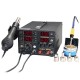 Soldering station hot air and tip-based + power supply 30V/5A Yihua 853D with a fan in iron - 800W