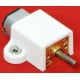 HP Motor with 10:1 Gear, double-sided shaft, Pololu 2211