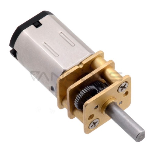 HPCB Motor with 10:1 Gear, double-sided shaft, Pololu 3071 