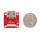 HSTX 22-pin DVI Adapter for Raspberry Pi 5/IoT RedBoard RP2350 - SparkFun BOB-28468