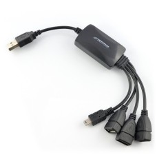 Šakotuvas USB 2.0 4 prievadų Esperanza EA-114