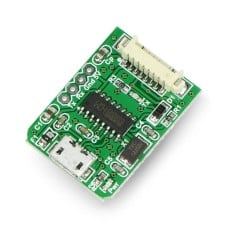 IDC 10pin 1.27mm - microUSB adapter for PMS7003 sensor