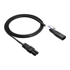 IEC C7/IEC C8 power cord extension - 1.5m black - Akyga AK-RD-08A