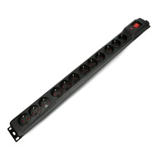 Power strip with protection Armac Multi M12 black - 12 sockets - 3m