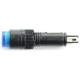 LED indicator 230V AC - 8mm - blue LED indicator 230V AC - 8mm - blue