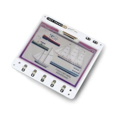Inky Frame 4'' – modulis su Raspberry Pi Pico W ir elektroninio popieriaus ekranu 4'' 640x400px – 7 spalvos – PiMoroni PIM654
