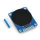LCD IPS 1.28" 240x240px ekranas - apvalus SPI - SB Components SKU21673