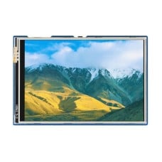 Atsparus jutiklinis LCD IPS ekranas 3.5" 480x320px, SPI, 65K RGB, skirtas Raspberry Pi Pico, Waveshare 19907