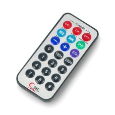IR remote control, 21 buttons