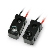 IR spindulių pertraukimo jutiklis - LED 5mm - 0-100cm