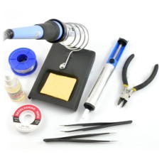 Tools set for soldering + soldering iron