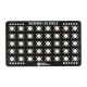 Device Prototype Micromis LED Shield - module with a 5x8 LED matrix - overlay for Micromis Base V1
