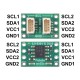 ISO1640 - bidirectional I2C isolator - JST SH 4-pin - 3-5.5V/2.25-5.5V - Pololu 5391