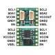 ISO1640 - Bidirectional I2C Isolator with Isolated Power Supply - JST SH 4-pin - 5V/3.3V, 200mA - Pololu 5393