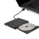 External drive - DVD-RW USB 3.0 burner for reading and writing CD/DVD - Qoltec 51857