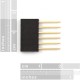Clipping socket extended 1x6 pins 2.54mm for Arduino